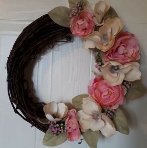 Handcrafted Grapevine Wreath